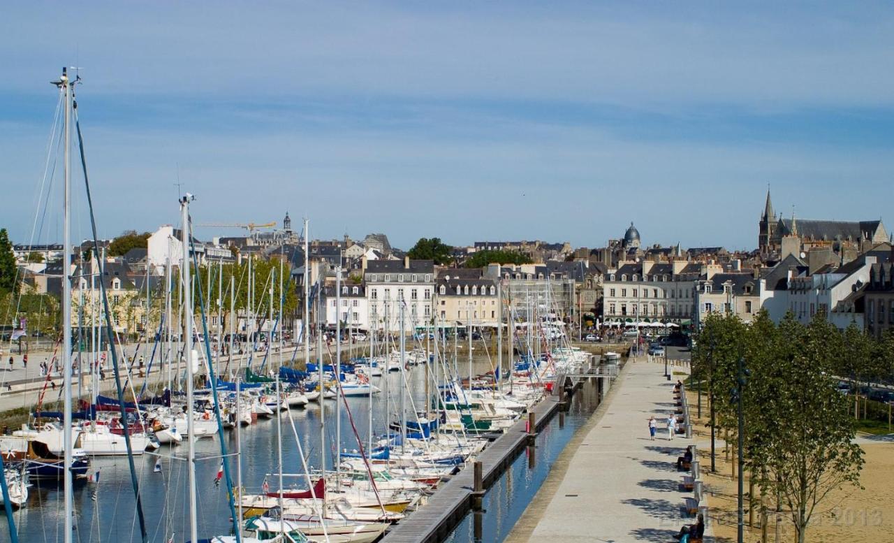 Appartement De Gout T3 42M2 Residence Calme Privee Avec Parking Au Centre De Vannes Eksteriør billede